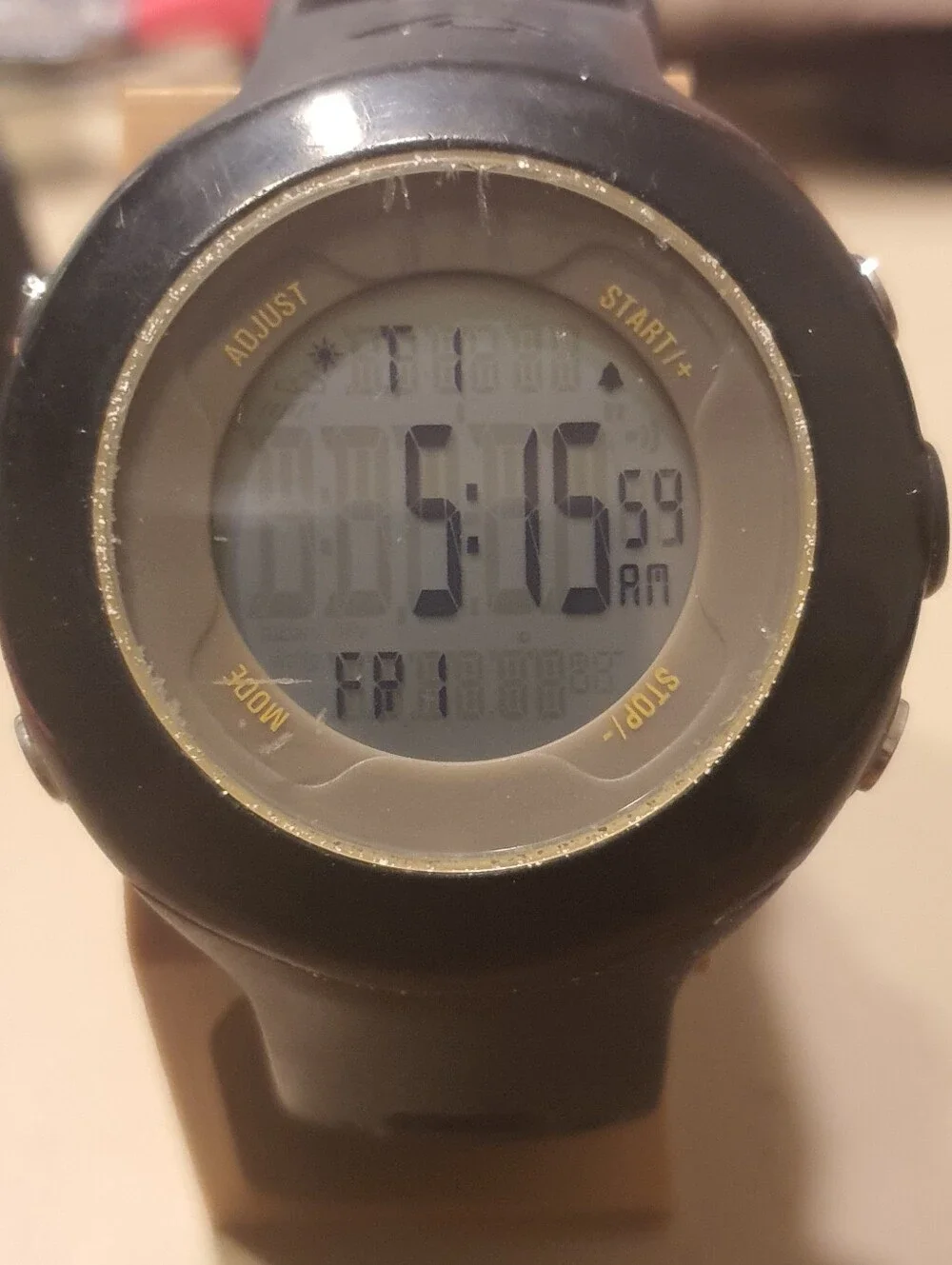 Highgear Axio Black/Gray Digital Altimeter Alarm Chrono Men's Watch